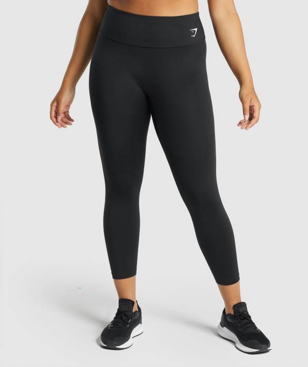 Damske Legíny Gymshark Training 7/8 Čierne | YG1859702